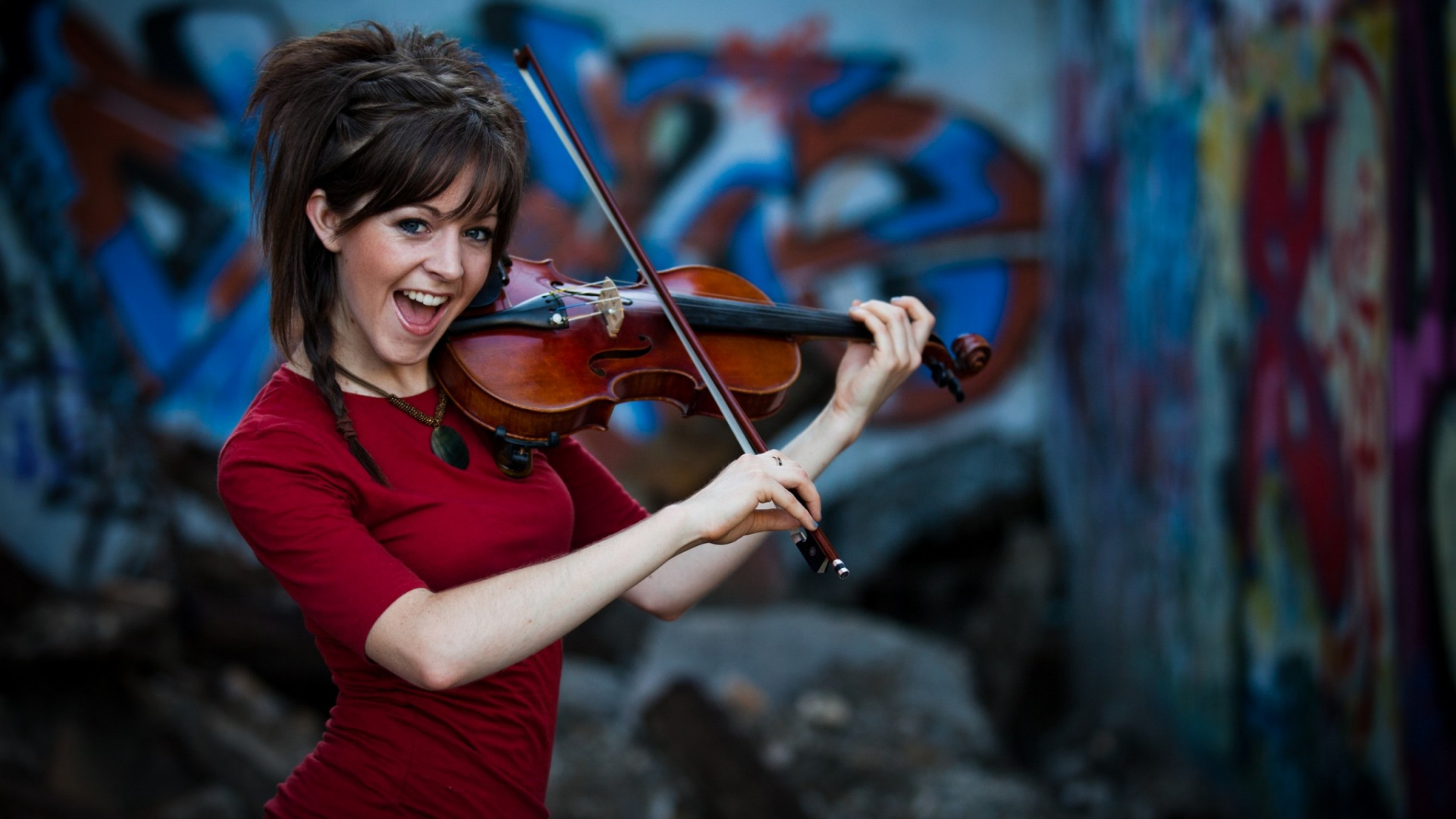 Lindsey Stirling, Musiker, Geiger, Bratschist, Violine Familie. Wallpaper in 1920x1080 Resolution