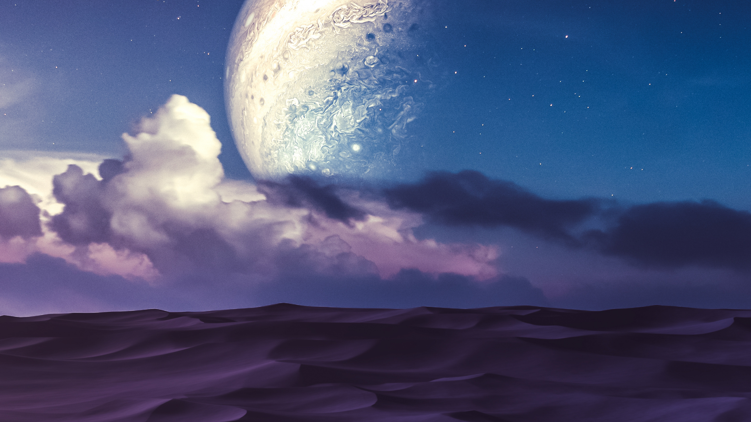 Atmosphäre, Cloud, Natur, Natürlichen Umgebung, Mond. Wallpaper in 2560x1440 Resolution