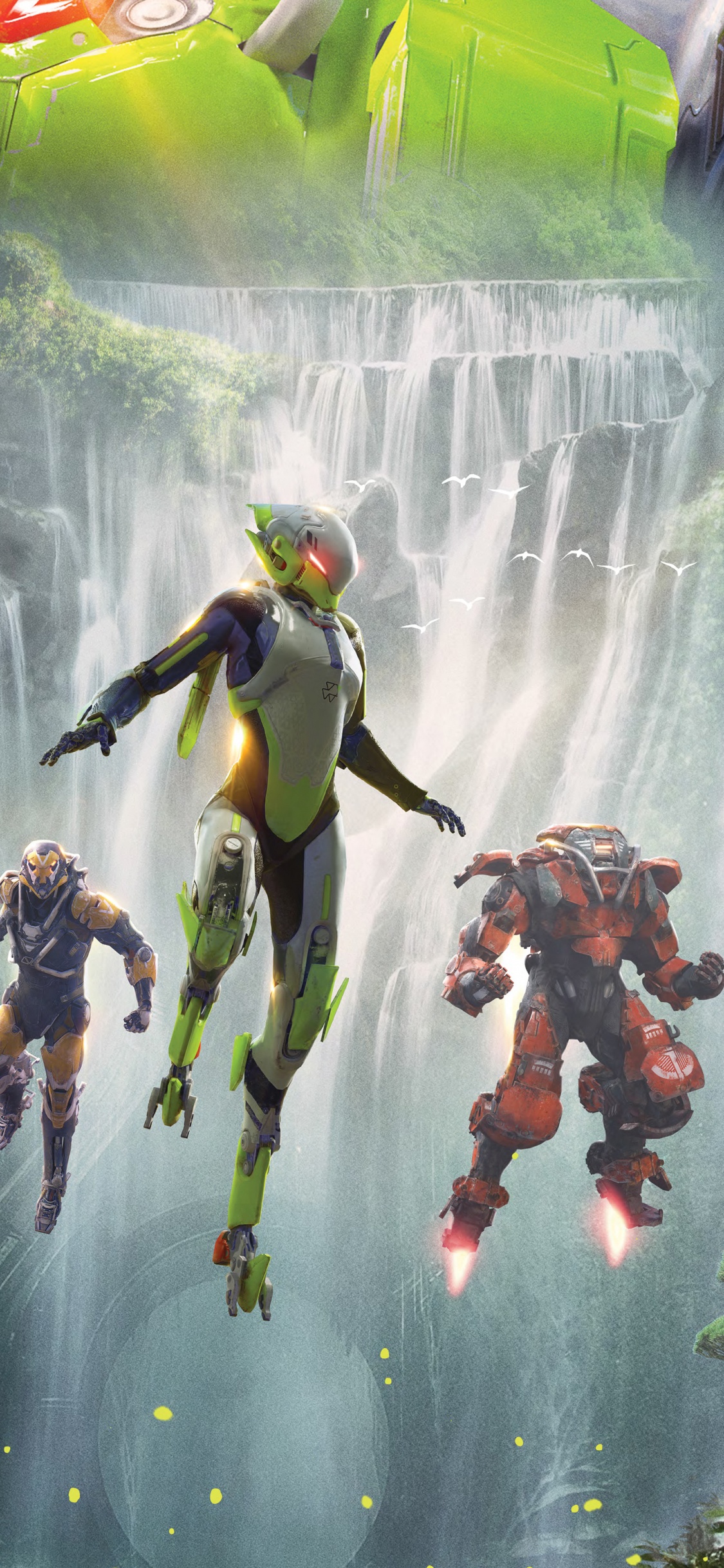 Hymne, Electronic Arts, Bioware, Green, L'effet de Masse. Wallpaper in 1125x2436 Resolution