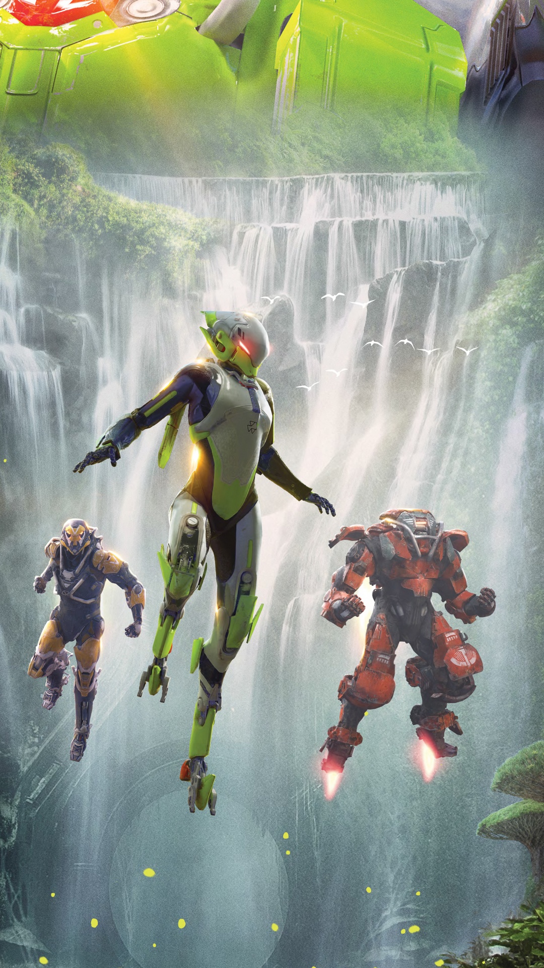 Anthem, Electronic Arts, Bioware, Green, Plant. Wallpaper in 1080x1920 Resolution