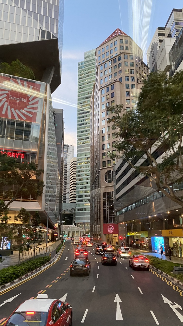 King, Road, Tower Block, Urban Area, Infrastructure. Wallpaper in 720x1280 Resolution