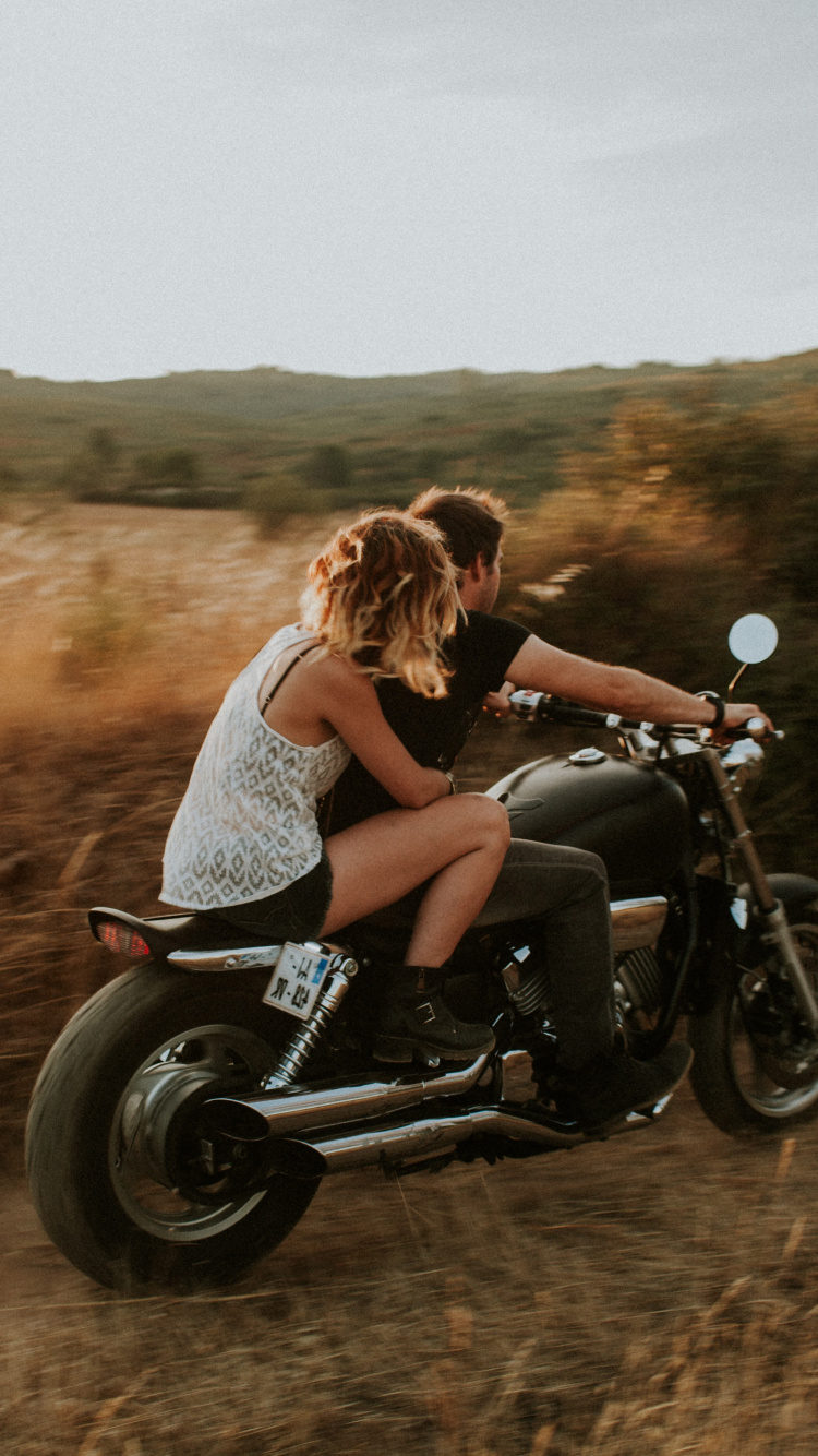 Motorcycle, Dirt Road, Motorcycling, Adventure, Landscape. Wallpaper in 750x1334 Resolution