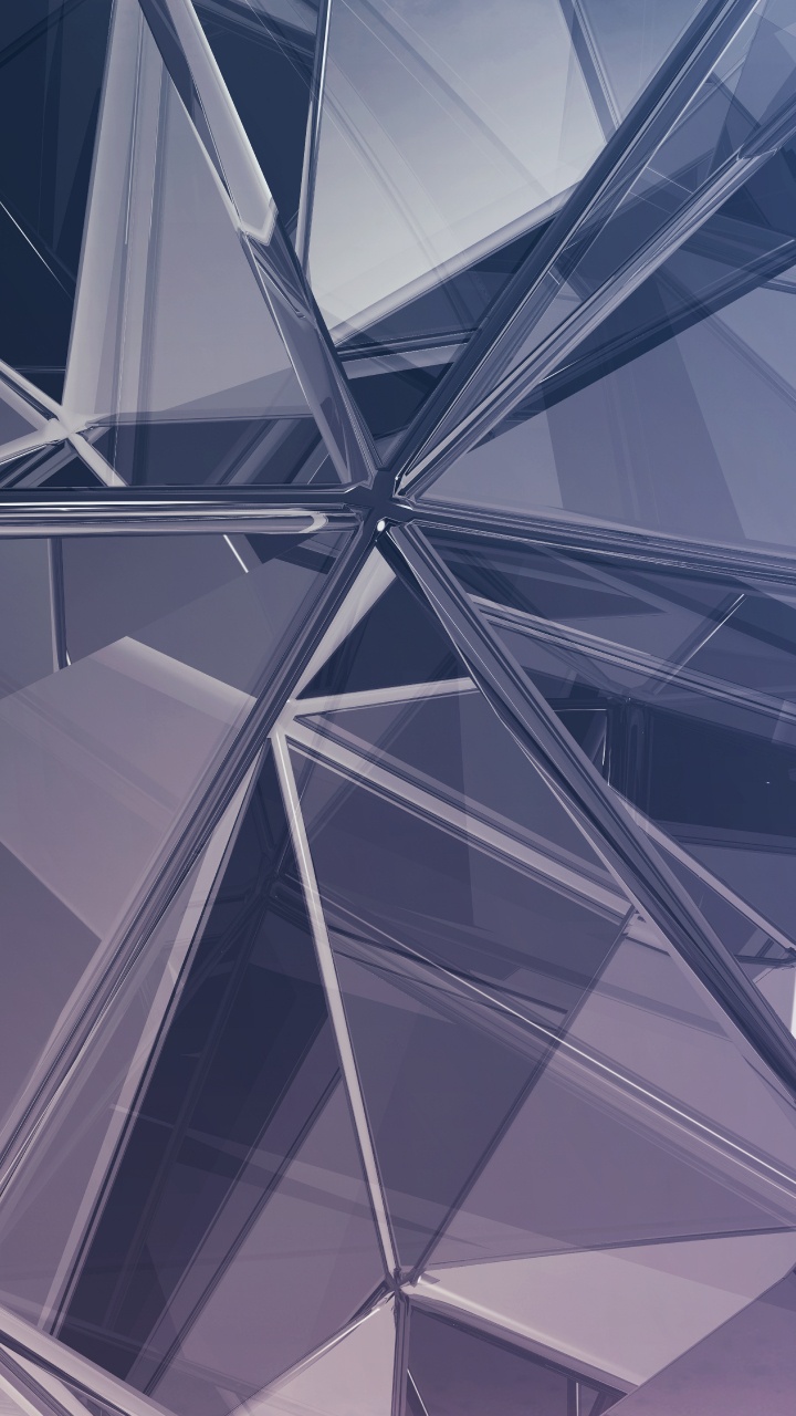 Plafond de Verre Blanc et Noir. Wallpaper in 720x1280 Resolution