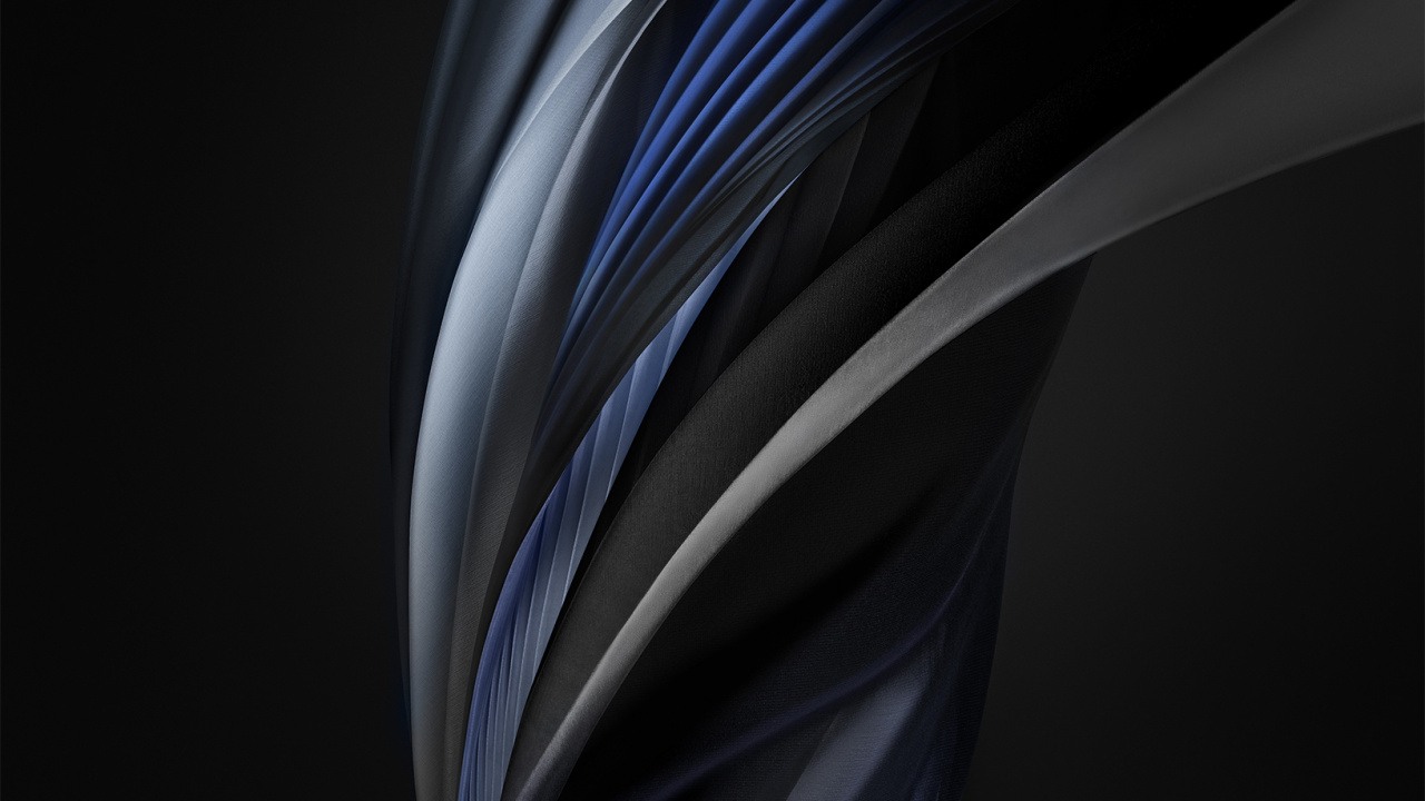 Manzana, Ios, Smartphone, Negro, Espacio. Wallpaper in 1280x720 Resolution