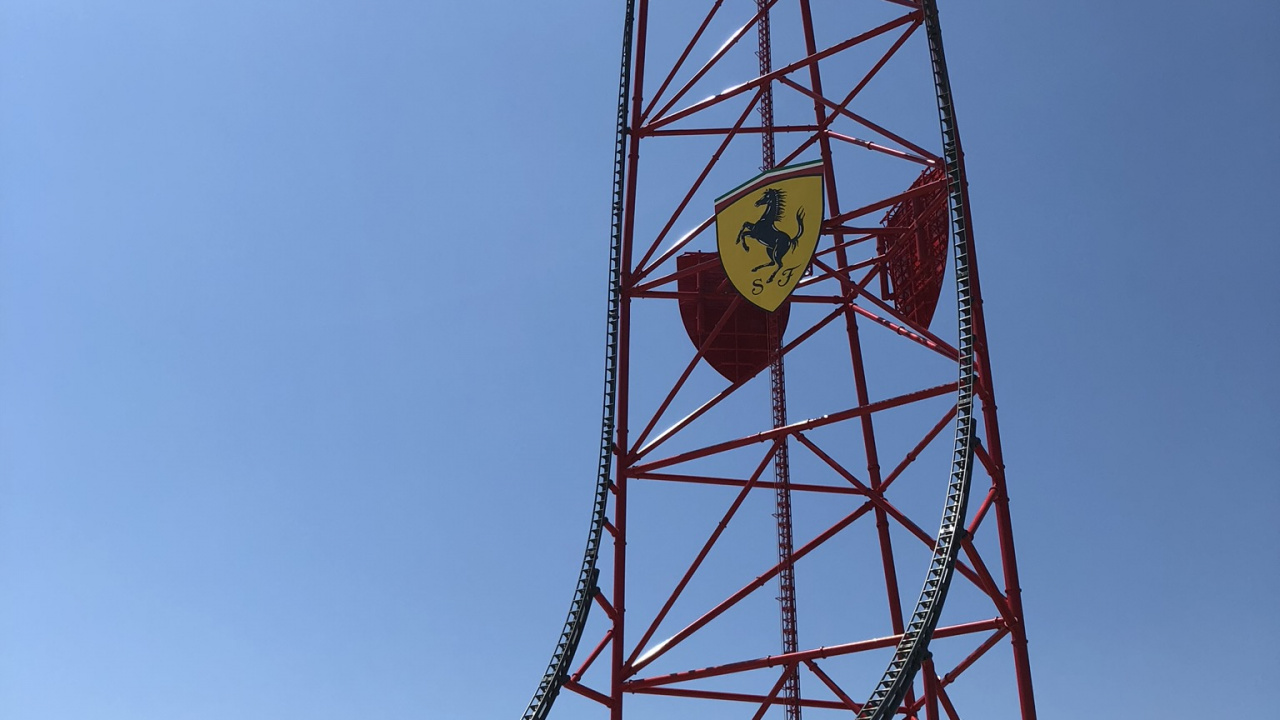 Roller Coaster, Ferris Wheel, Leisure, Landmark, Iron. Wallpaper in 1280x720 Resolution