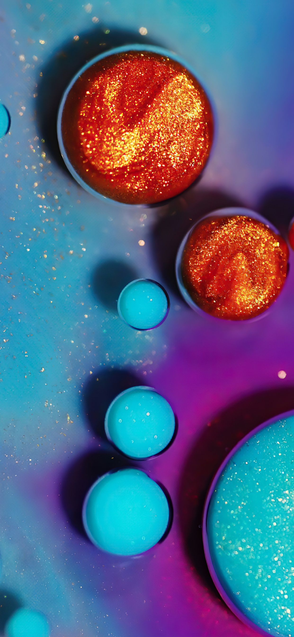 de Cerca, Luz, Azul, Objeto Astronómico, Rojo. Wallpaper in 1242x2688 Resolution