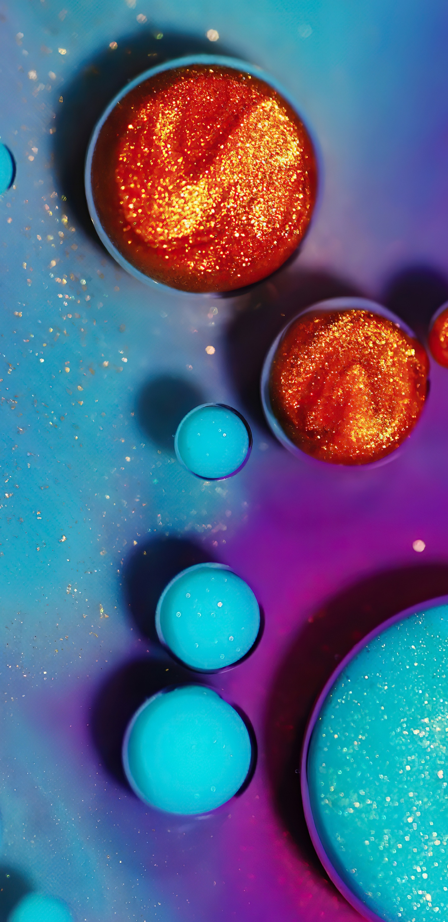 de Cerca, Luz, Azul, Objeto Astronómico, Rojo. Wallpaper in 1440x2960 Resolution