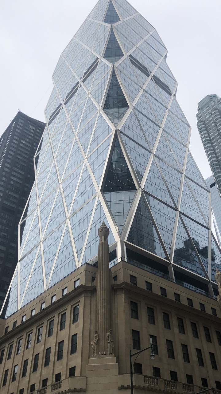 New York City, Skyscraper, Daytime, Architecture, Tower Block. Wallpaper in 720x1280 Resolution