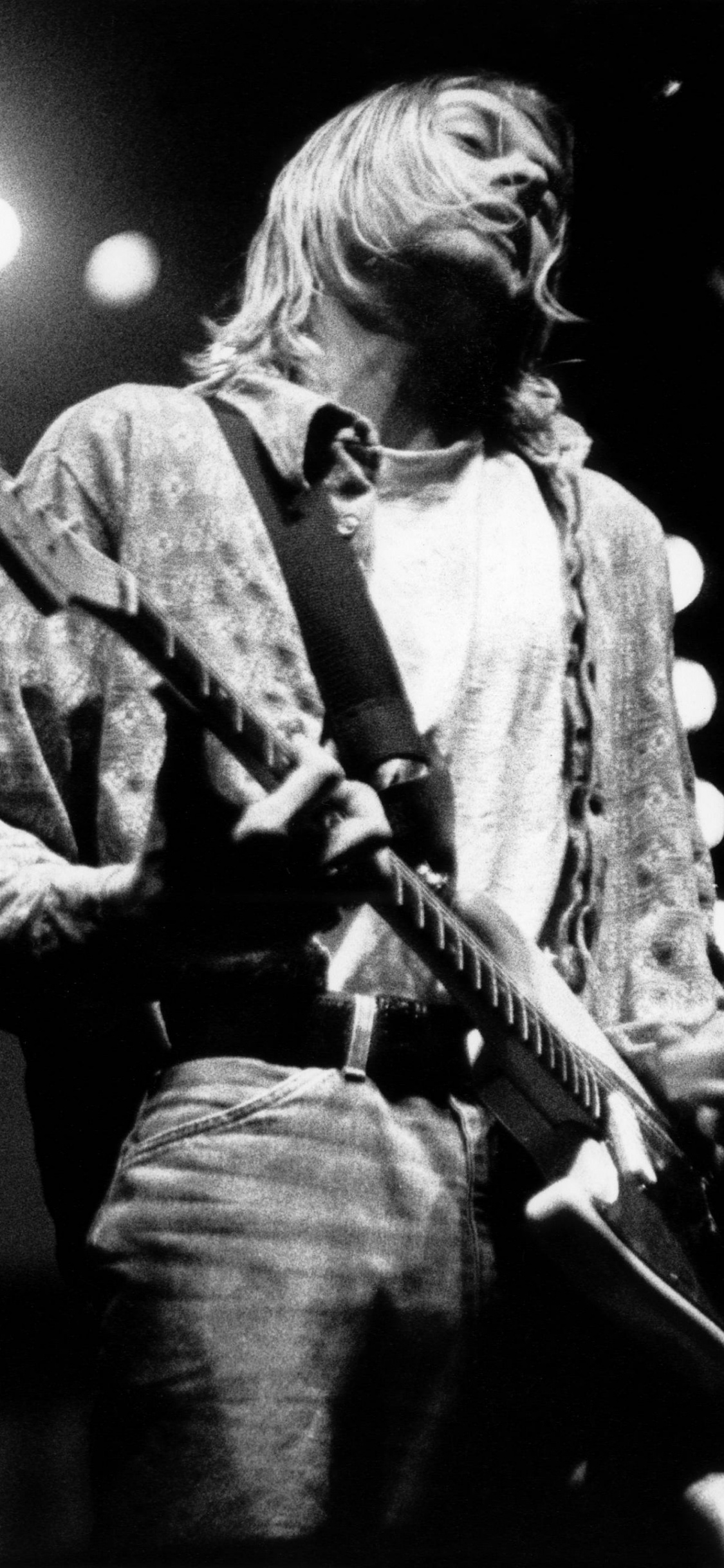 Nirvana, Grunge, Músico, Rendimiento, Sica. Wallpaper in 1125x2436 Resolution