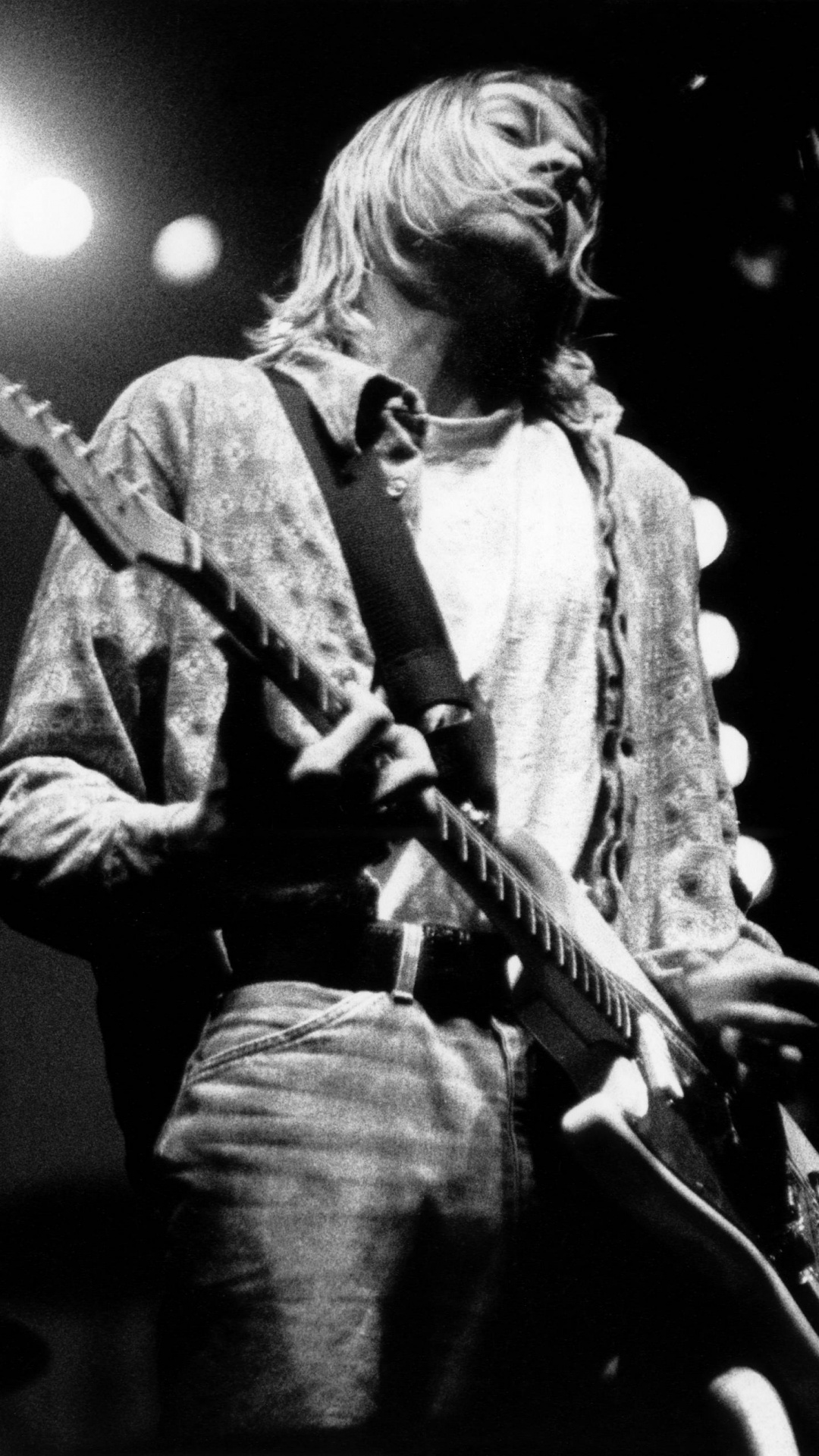 Nirvana, Grunge, Musician, Performance, Music. Wallpaper in 1080x1920 Resolution