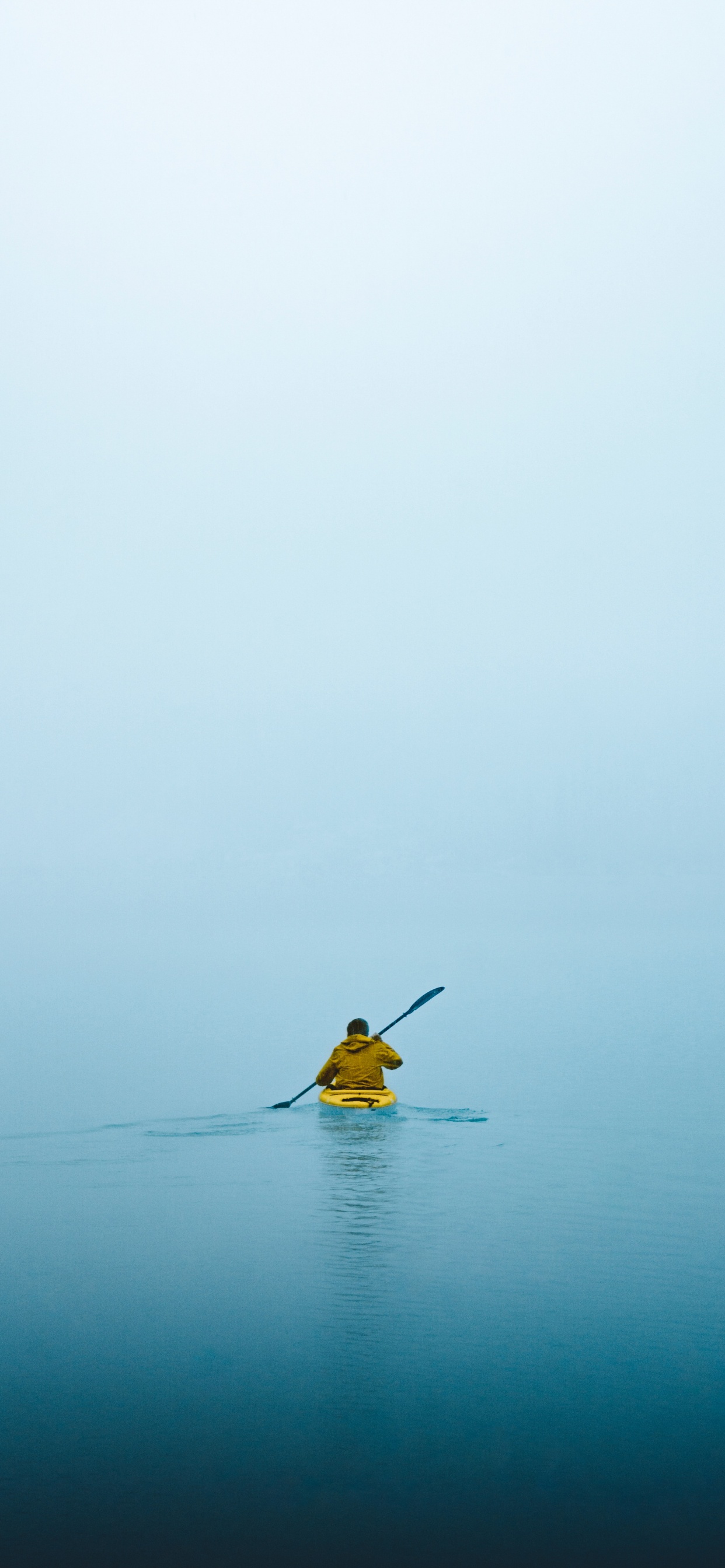 Mar, Agua, Azul, Kayaking, Amarillo. Wallpaper in 1242x2688 Resolution