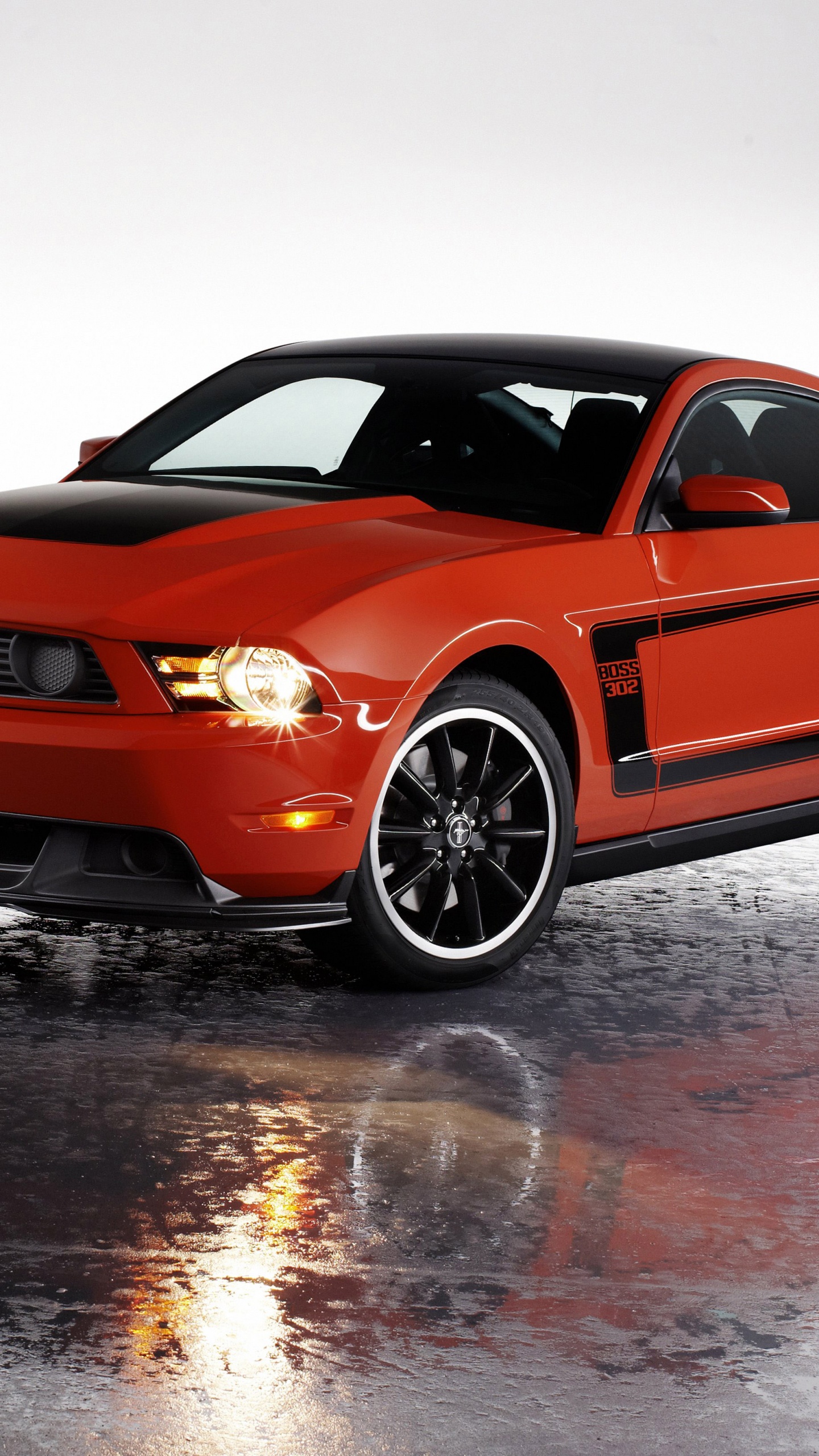 老板302野马, 福特gt, 福特, 2013福特野马老板302, Rim 壁纸 1440x2560 允许