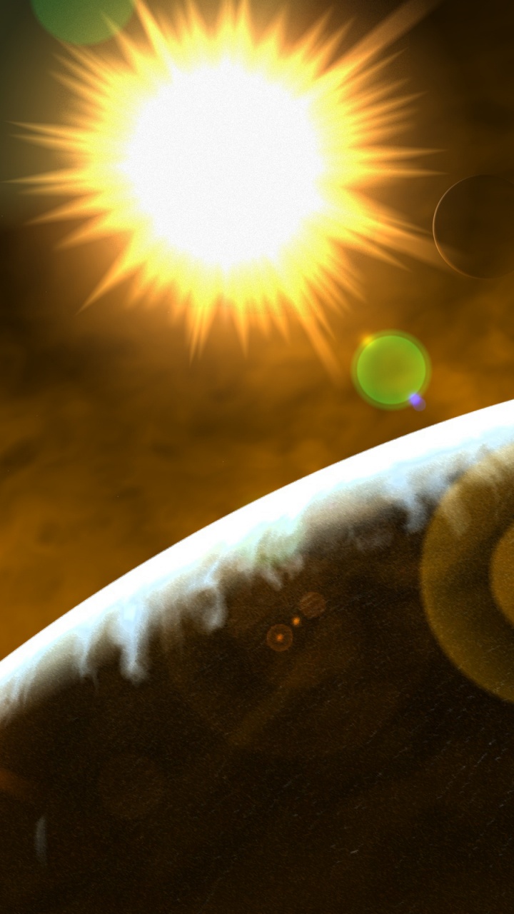 这个星球, 光, 天文学对象, 空间, 阳光 壁纸 720x1280 允许