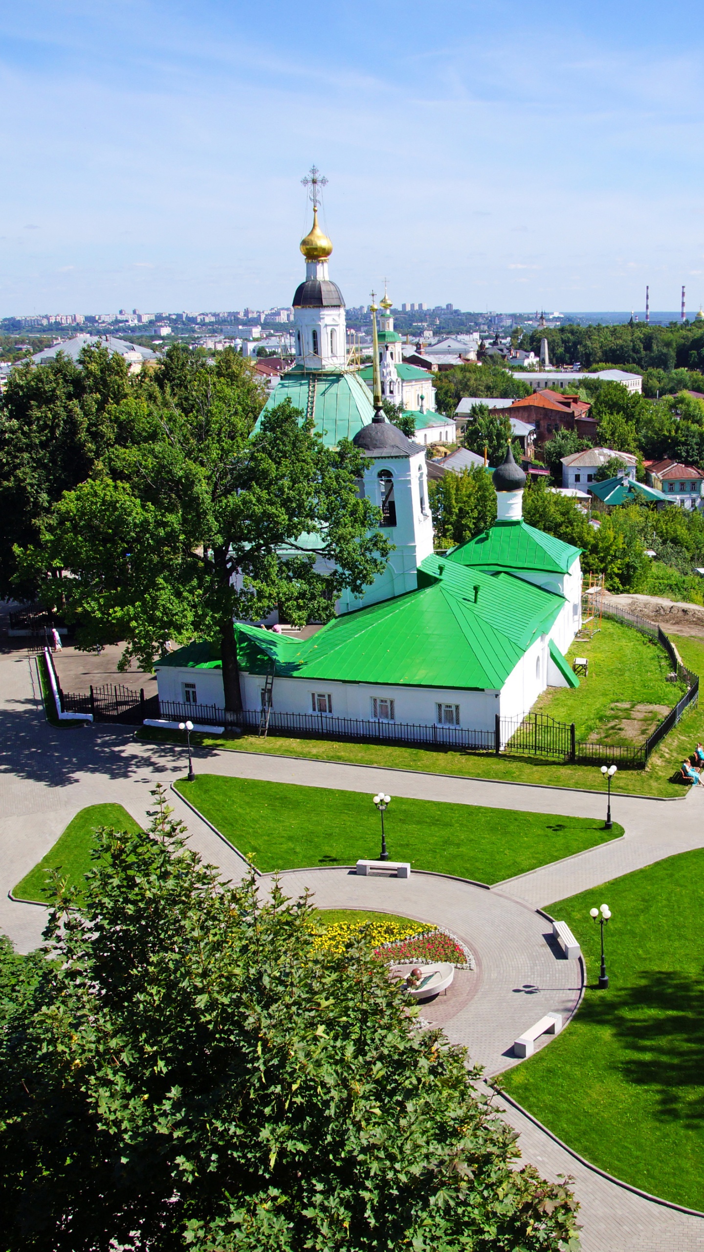 城市, 公园, 娱乐, 俄罗斯, 鸟瞰图 壁纸 1440x2560 允许