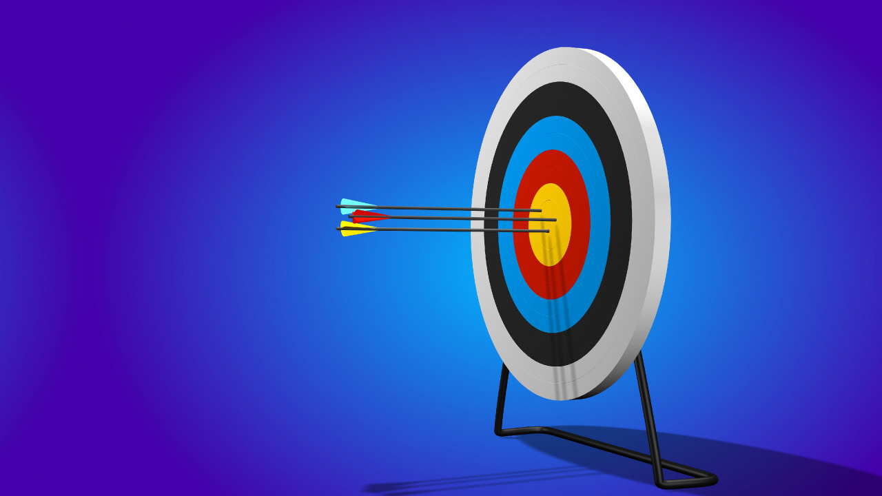 Round White and Blue Logo. Wallpaper in 1280x720 Resolution