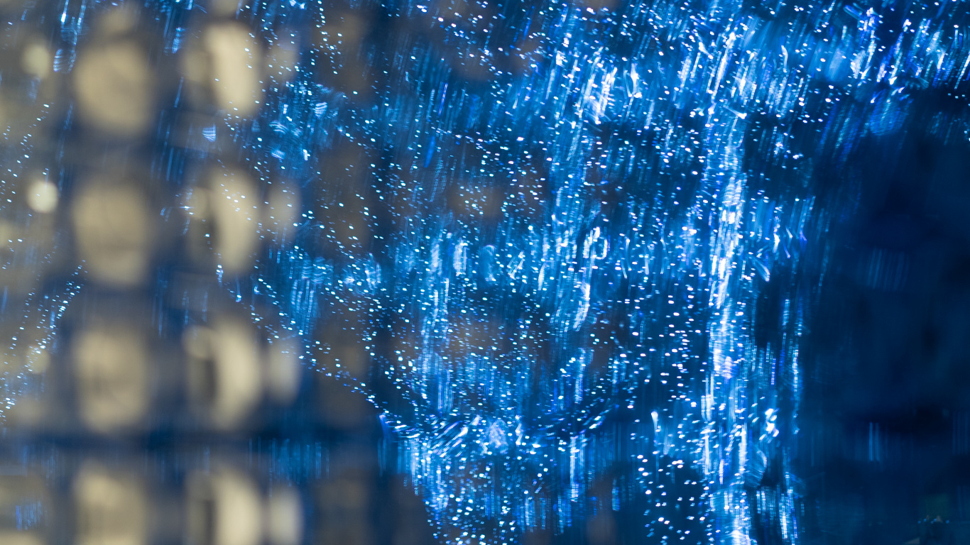 Blau, Wasser, Kobaltblau, Electric Blue, Reflexion. Wallpaper in 1366x768 Resolution