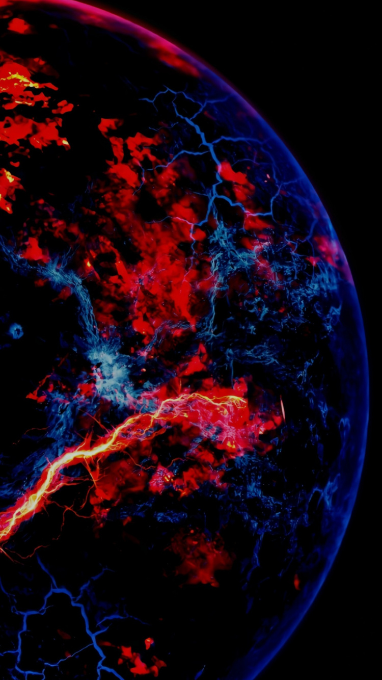 Ambiente, Idea, Objeto Astronómico, Arte, Lava. Wallpaper in 750x1334 Resolution