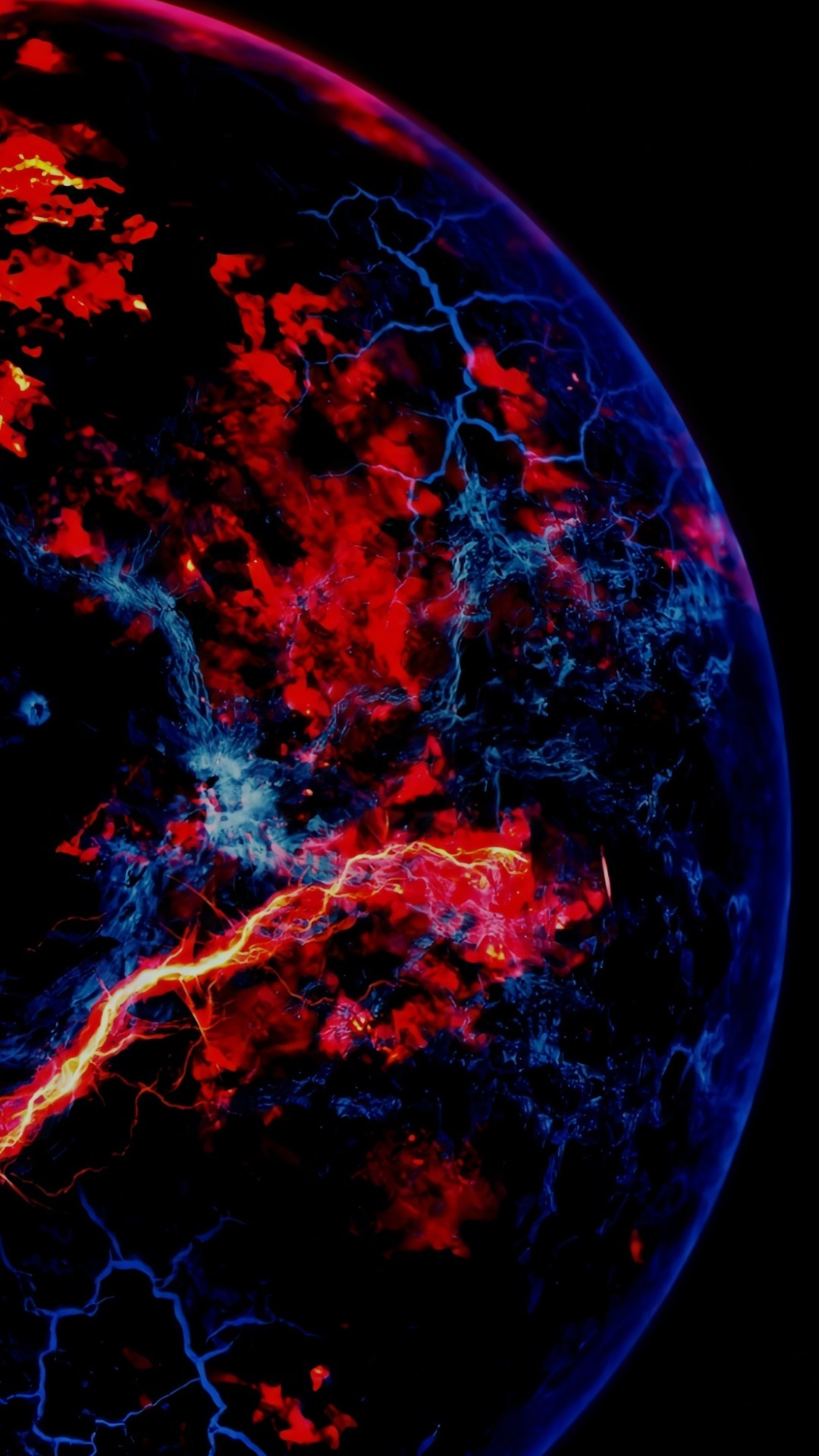 Atmosphäre, Idee, Astronomisches Objekt, Kunst, Lava. Wallpaper in 1080x1920 Resolution