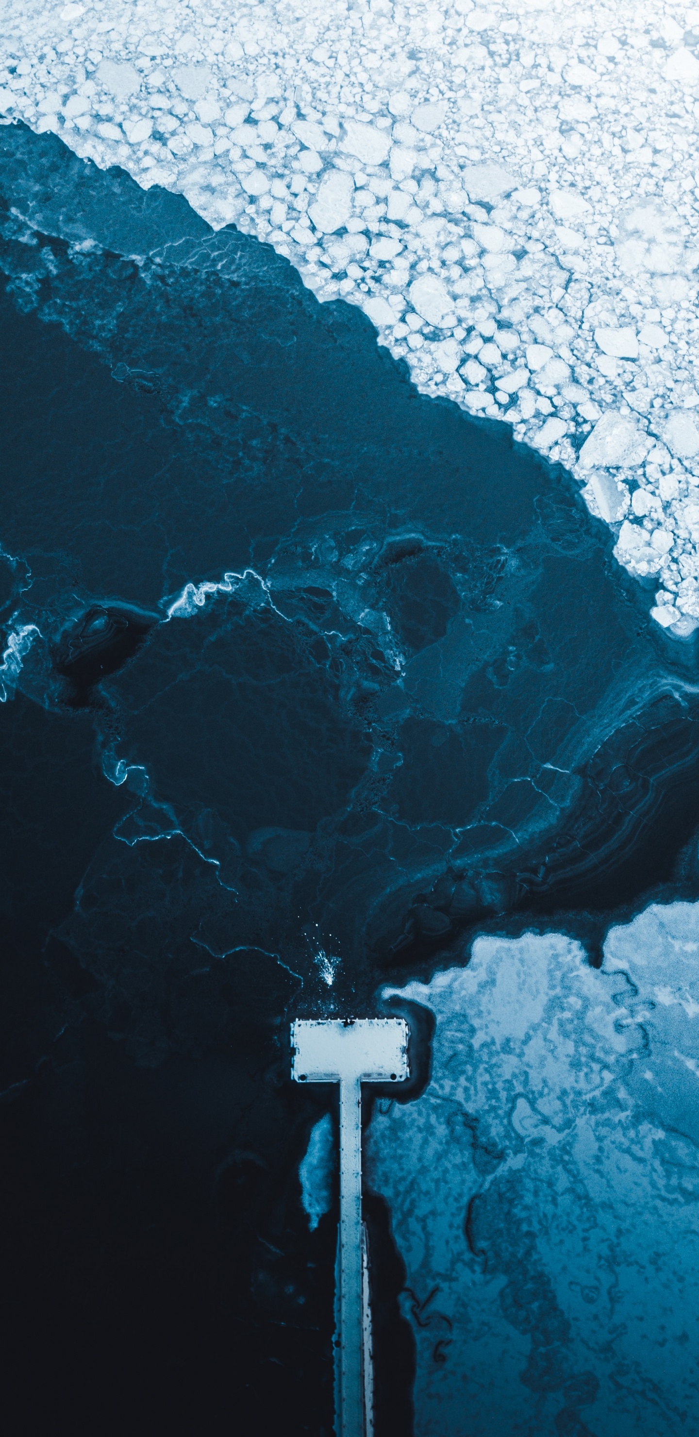 大海, 水资源, 海洋, 天空, 电蓝色的 壁纸 1440x2960 允许