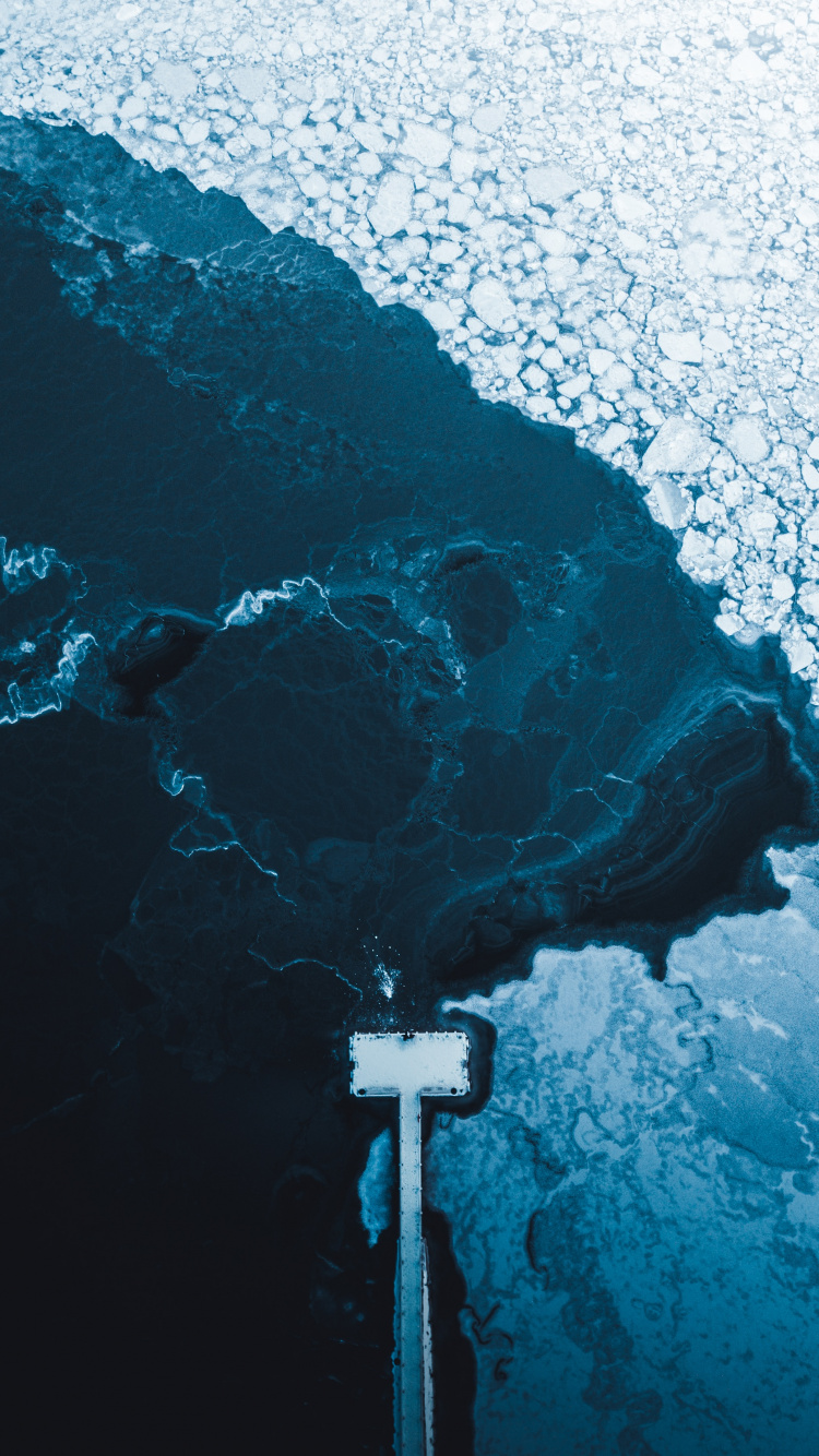 大海, 水资源, 海洋, 天空, 电蓝色的 壁纸 750x1334 允许