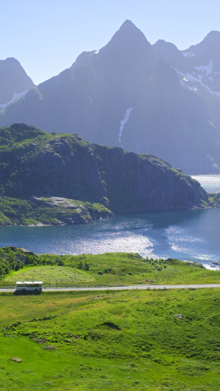 罗弗敦, 峡湾, 高地, 性质, 山脉 壁纸 720x1280 允许