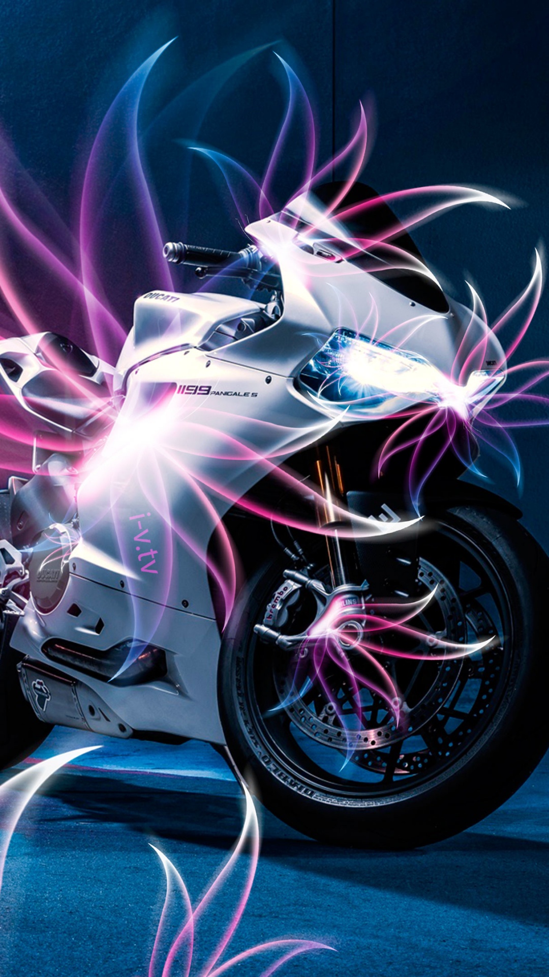 Black and Silver Sports Bike. Wallpaper in 1080x1920 Resolution