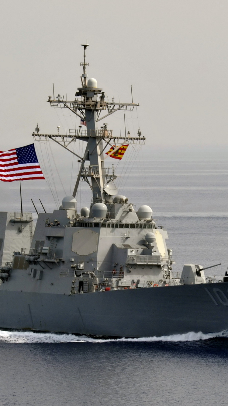 United States Navy, Destroyer, Warship, Uss Jason Dunham, Navy. Wallpaper in 750x1334 Resolution