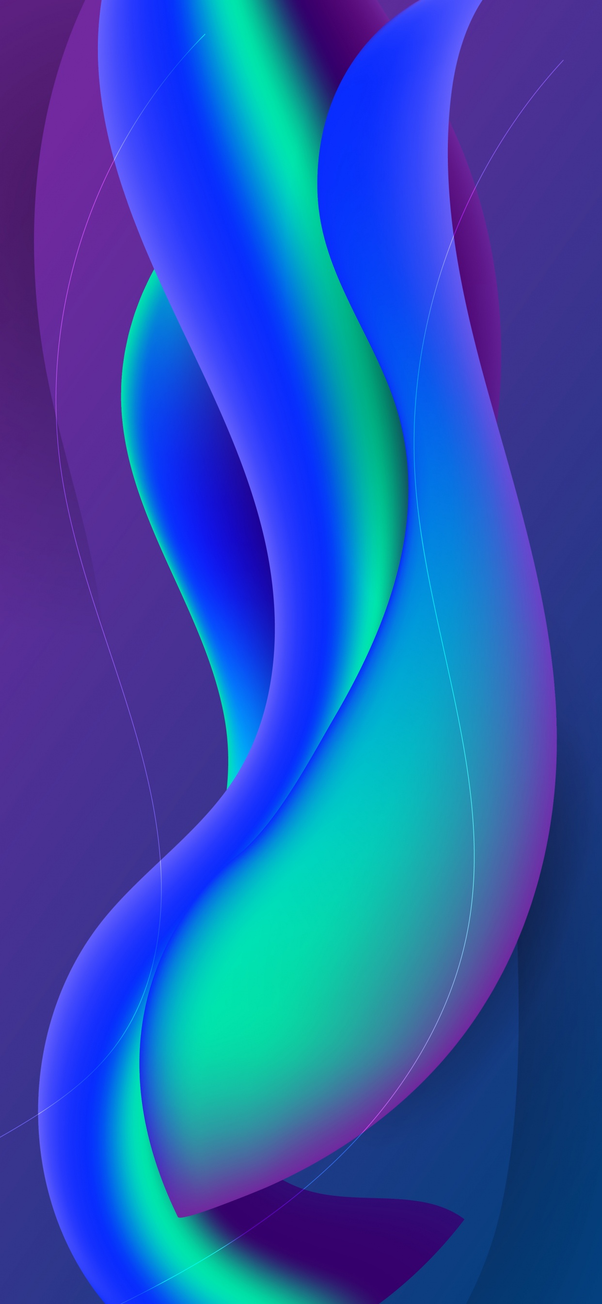 Cercle, Art, Graphisme, la Pureté de la Couleur, Azure. Wallpaper in 1242x2688 Resolution