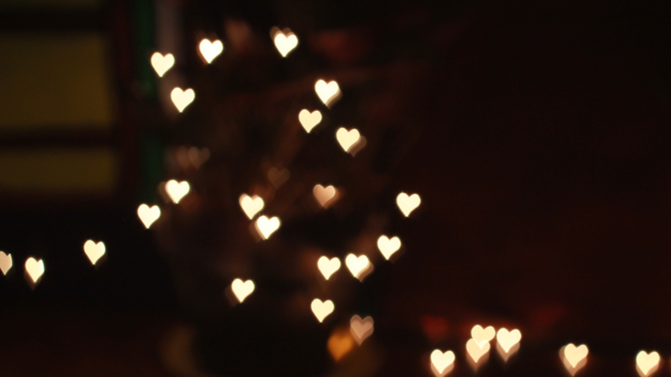 White and Brown Led Light. Wallpaper in 1366x768 Resolution