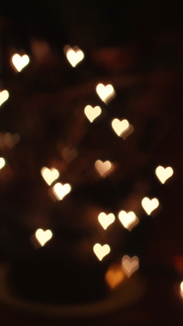 White and Brown Led Light. Wallpaper in 750x1334 Resolution