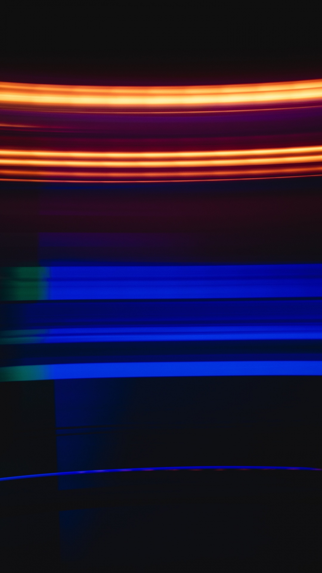 Blaue Rote Und Gelbe Lichter. Wallpaper in 1080x1920 Resolution