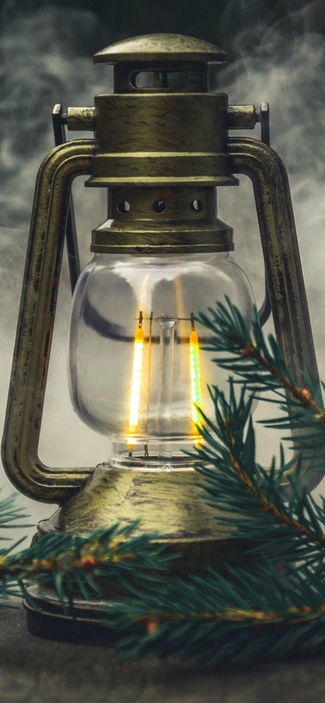 Bouteille en Verre Transparent Avec Liquide Jaune. Wallpaper in 1242x2688 Resolution