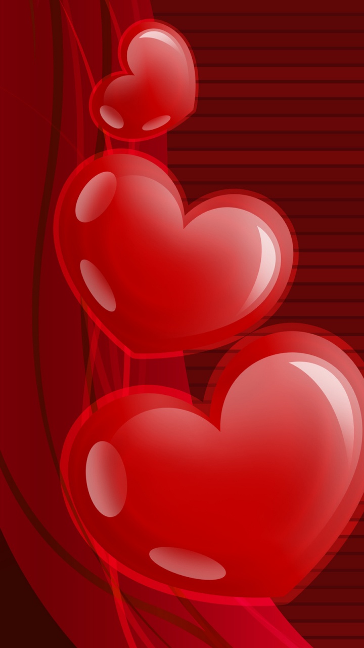 Herzen, Valentines Tag, Liebe, Organ, YouTube. Wallpaper in 720x1280 Resolution