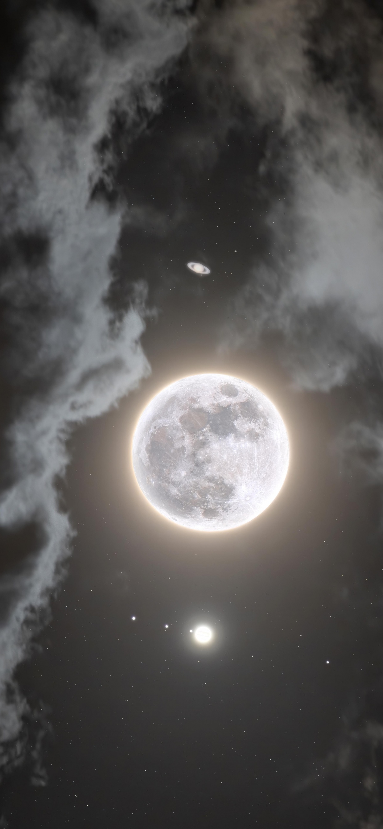 Vollmond, Mond, Tolle Verbindung, Januar 2020 Mondfinsternis, Neumond. Wallpaper in 1242x2688 Resolution