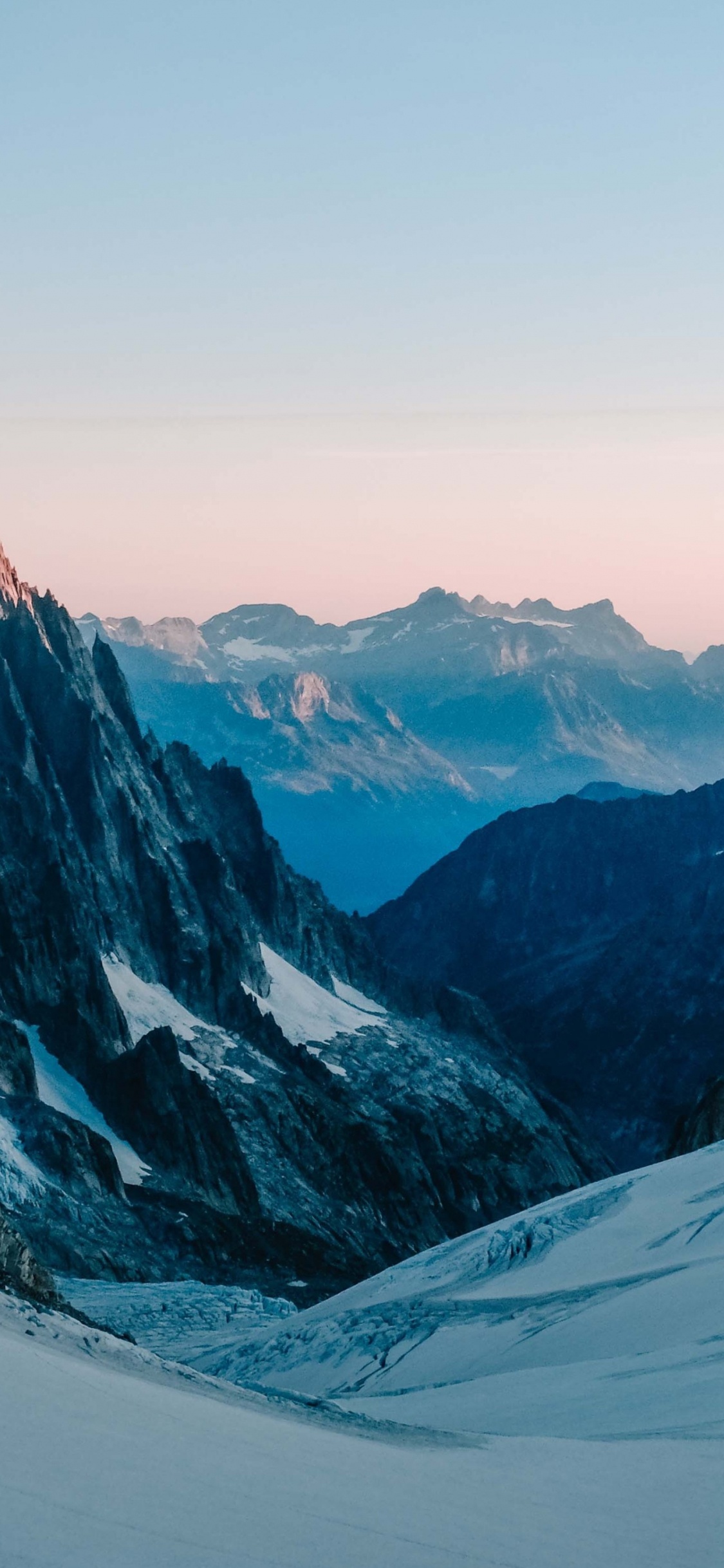 Dent du Gant, Cloud, Mountain, Snow, World. Wallpaper in 1125x2436 Resolution