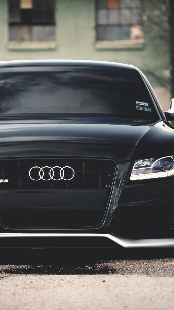 Mercedes Benz Clase c Negro. Wallpaper in 720x1280 Resolution