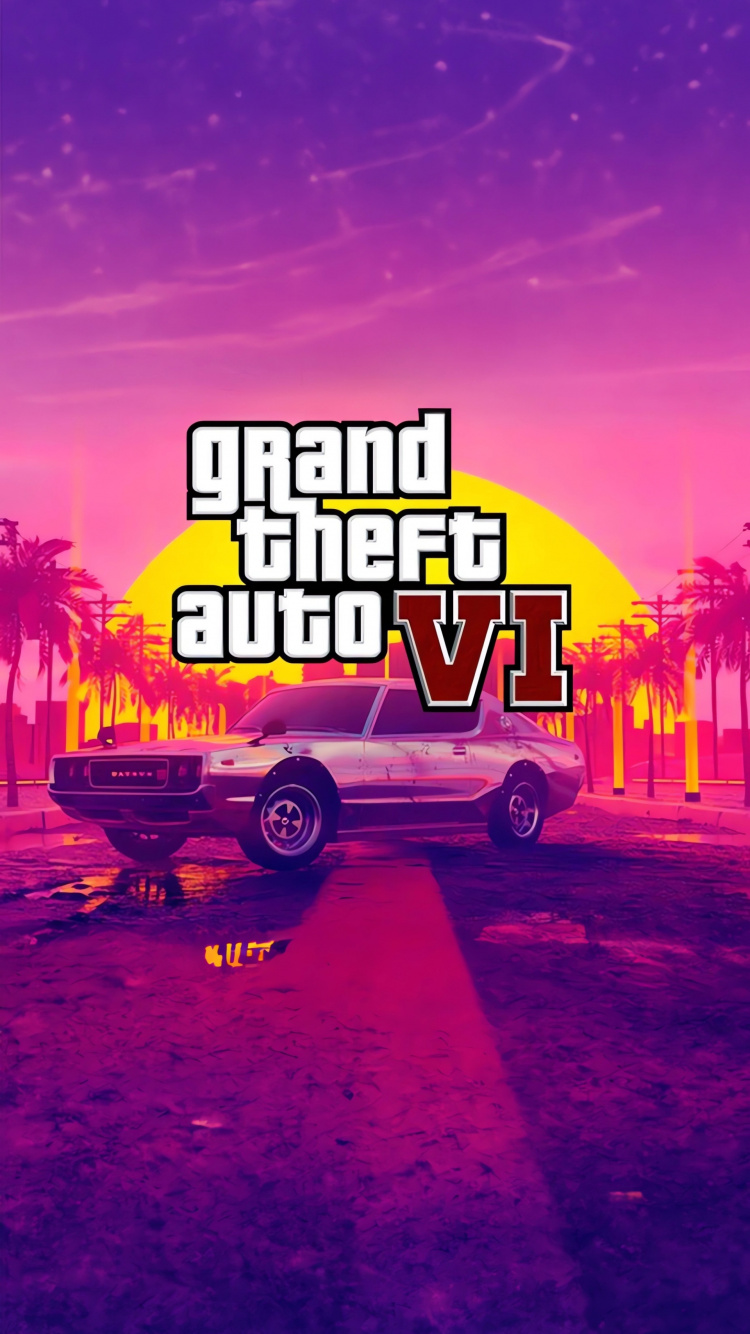 Gta Vi, Grand Theft Auto VI, Grand Theft Auto 6, Grand Theft Auto, Rockstar Games. Wallpaper in 750x1334 Resolution