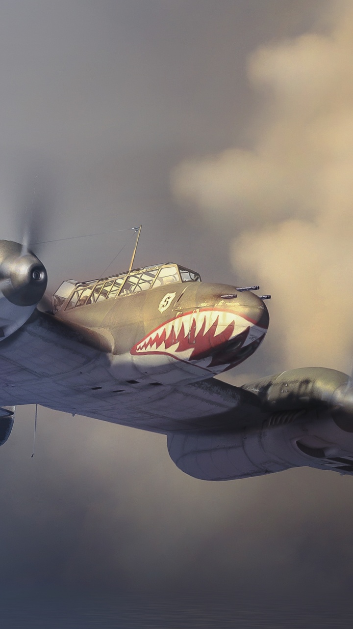 Gray and Red Jet Plane. Wallpaper in 720x1280 Resolution