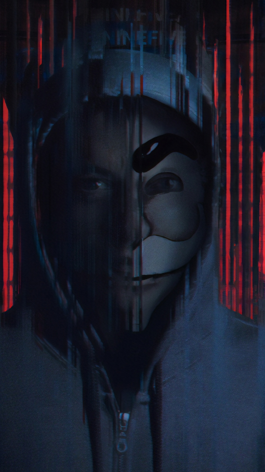 Mr Robot - Saison 3, USA Network, Obscurité, Fiction, Composition Numérique. Wallpaper in 1080x1920 Resolution