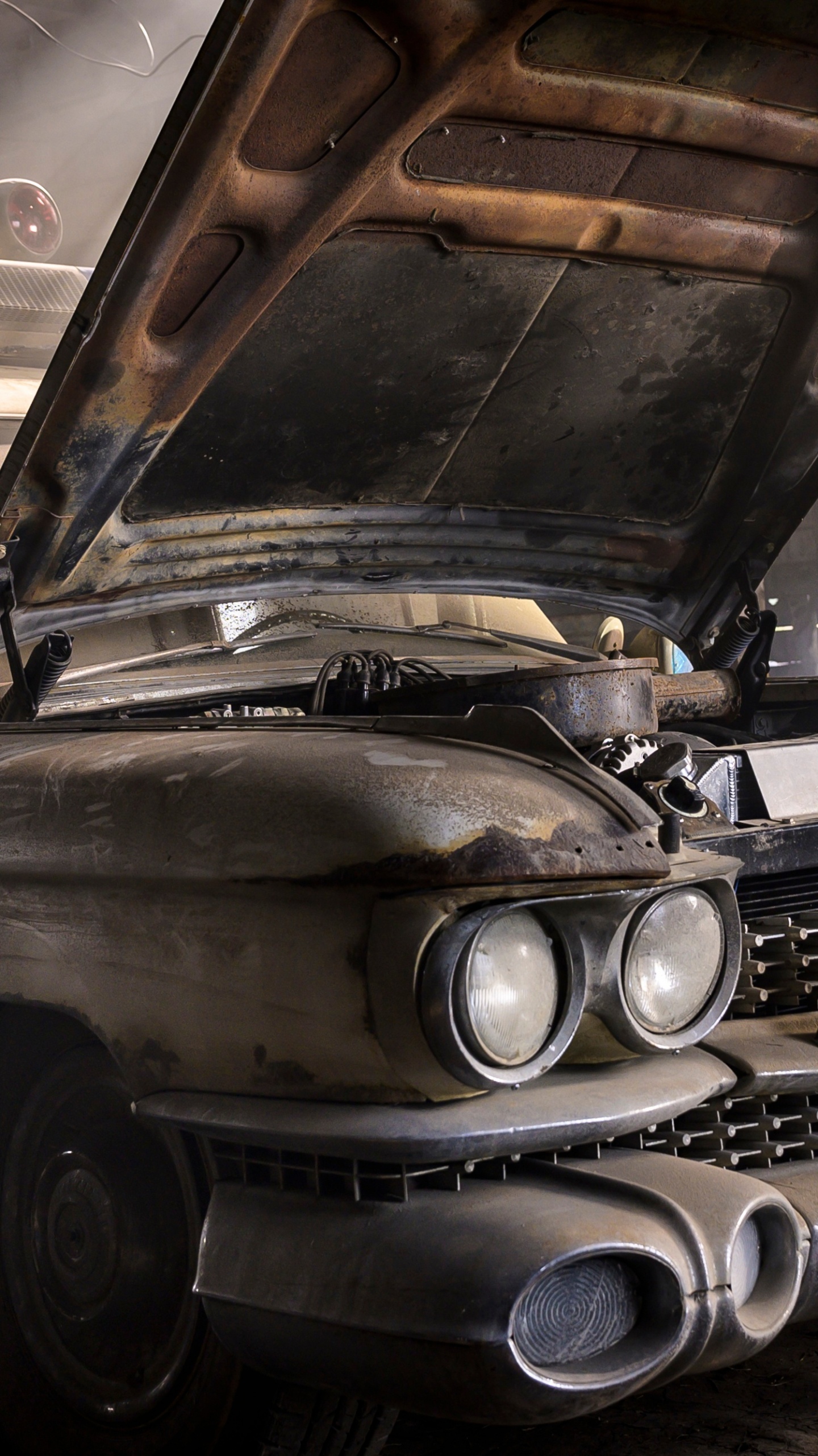 Ghostbusters Afterlife, Ivo Shandor, Muncher, Ghost Corps, Proton Pack. Wallpaper in 1440x2560 Resolution