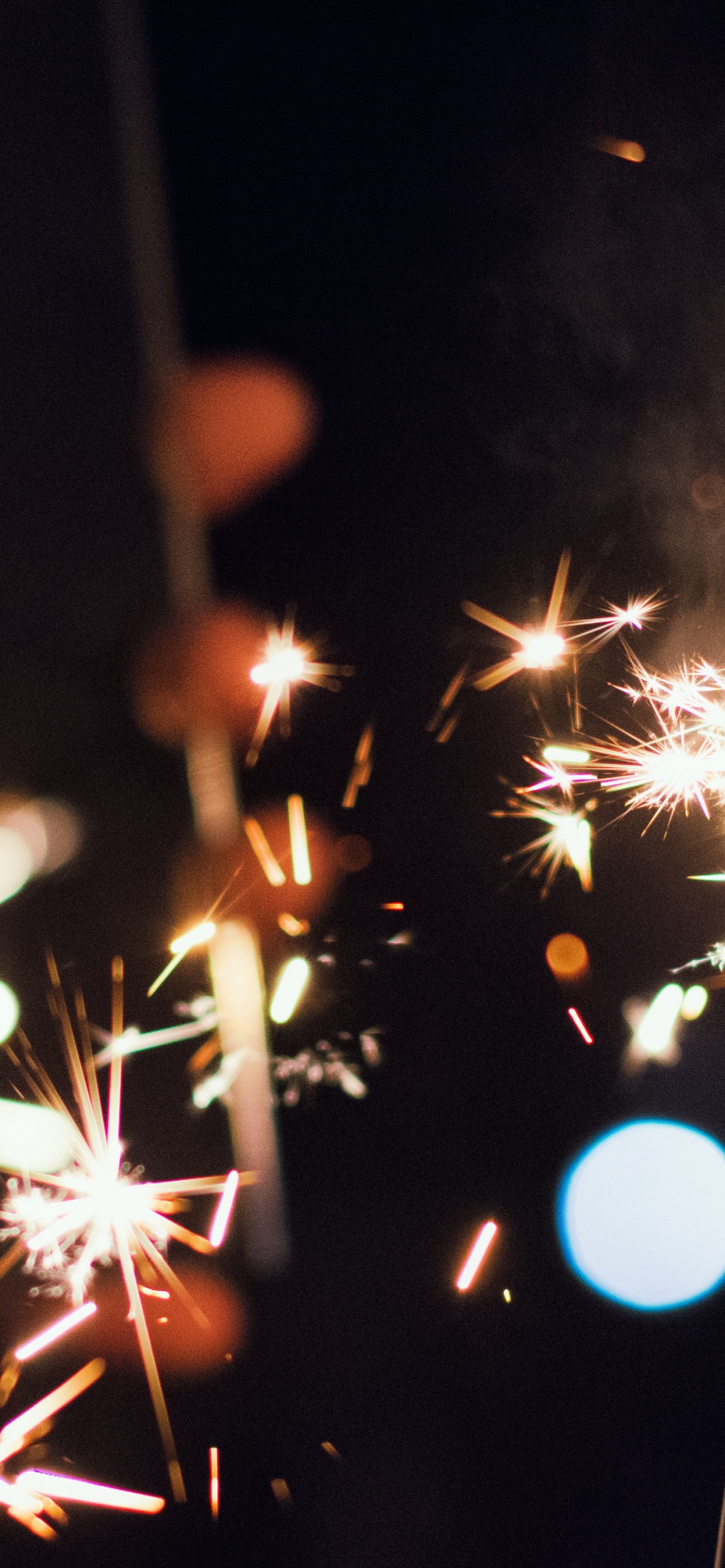 Fire, Sparkler, Light, Lighting, Party Supply. Wallpaper in 1242x2688 Resolution