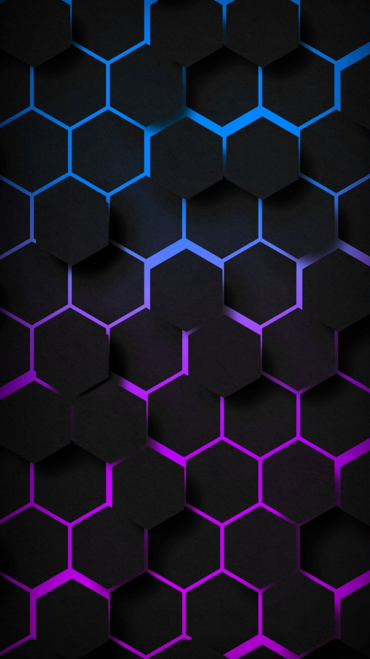 Purple, Azure, Blue, Violette, Ligne. Wallpaper in 750x1334 Resolution