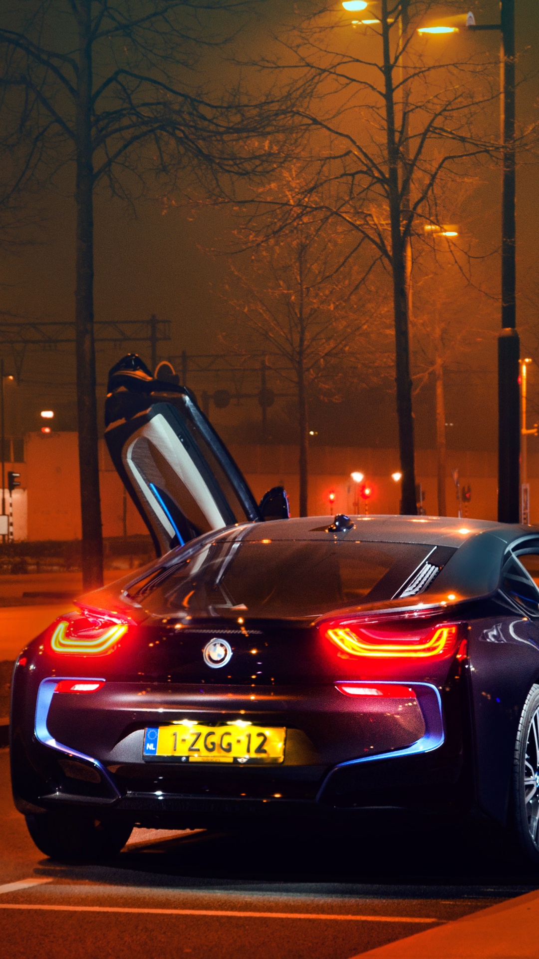 新宝马AG, 宝马, 超级跑车, 2015年的宝马i8, 2019年BMW i8 壁纸 1080x1920 允许