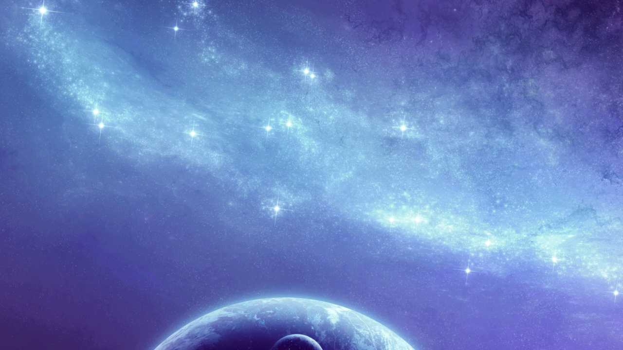 Digital Art, Art, Vertical Direction, Space, Atmosphere. Wallpaper in 1280x720 Resolution