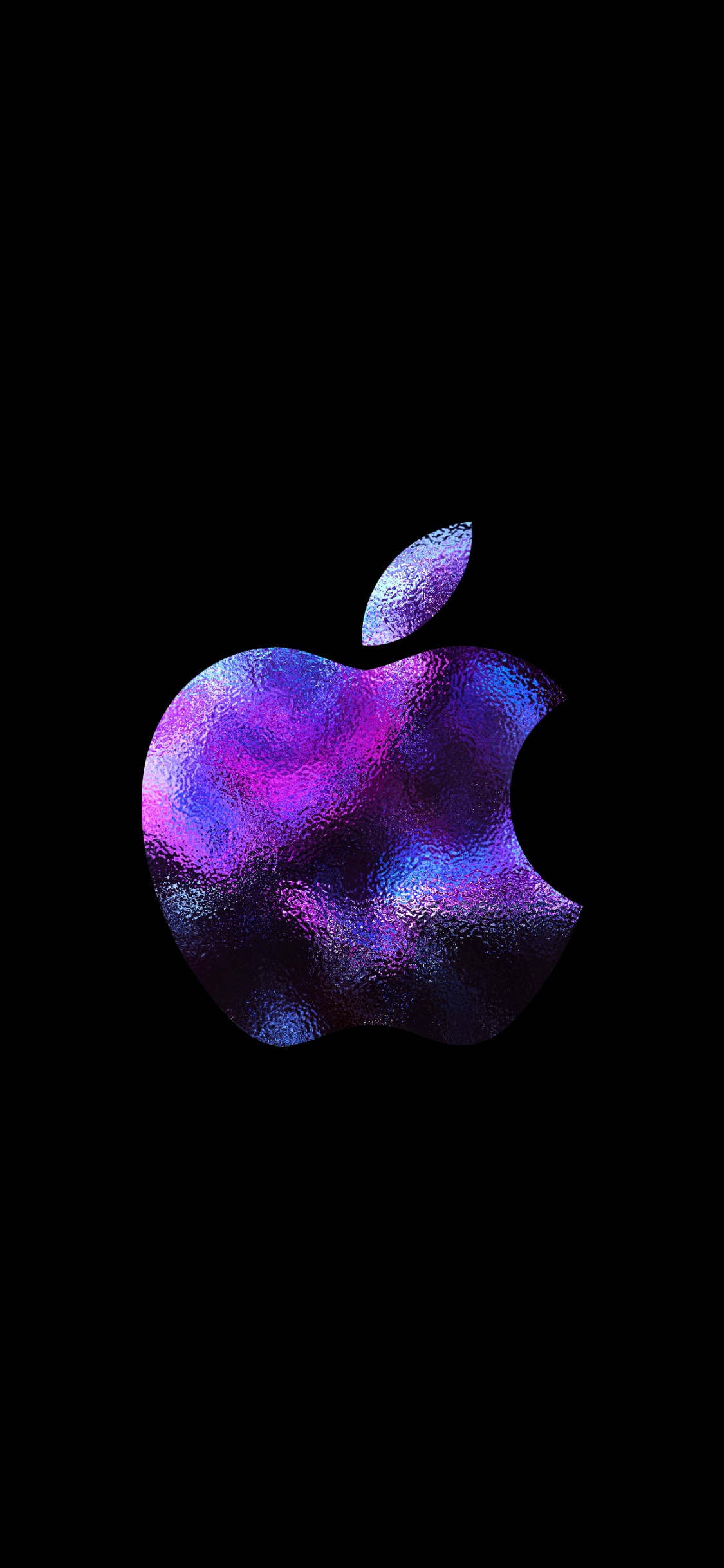 Apple, Amoled, IPhone, Apples, Darkness. Wallpaper in 1125x2436 Resolution