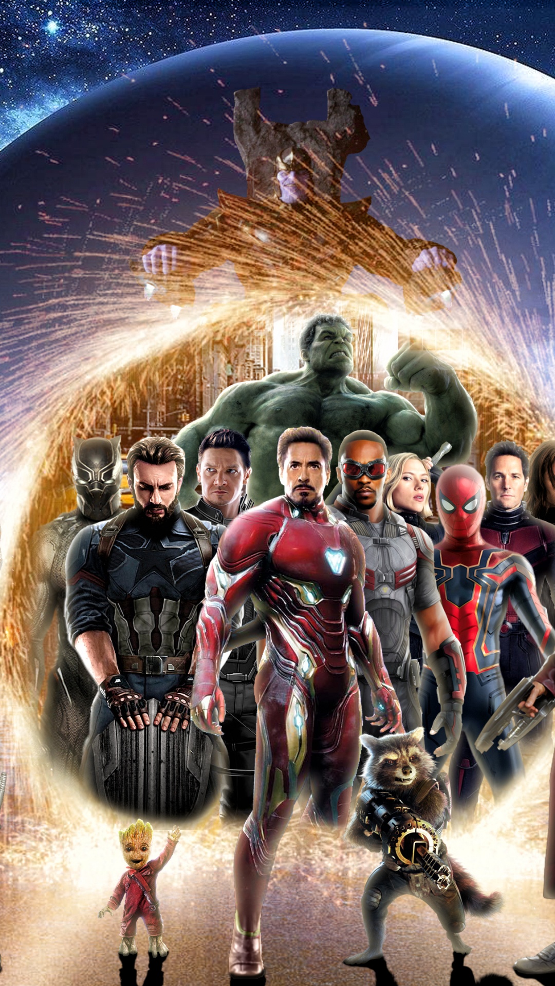 Groupe D'hommes en Costumes Rouges et Noirs. Wallpaper in 1080x1920 Resolution