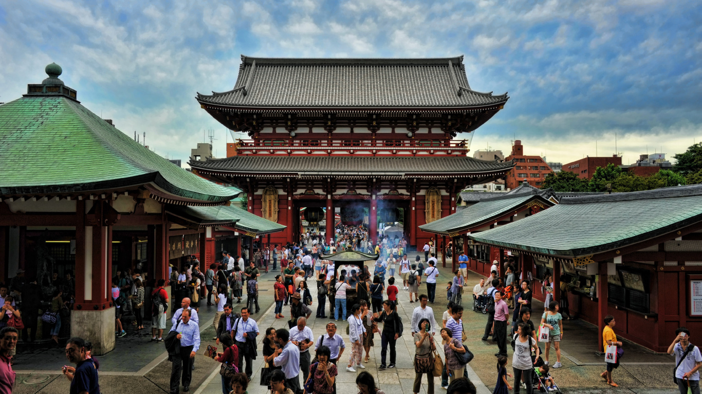 桑斯-ji, 旅行, 旅游景点, 中国建筑, 日本建筑 壁纸 1366x768 允许