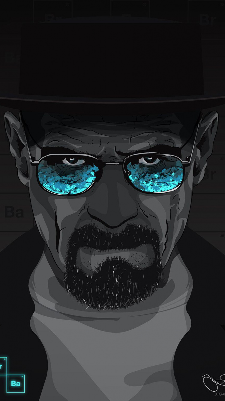 Breaking Bad, Heisenberg Walter White, Walter White, Mike Ehrmantraut, Amc. Wallpaper in 750x1334 Resolution