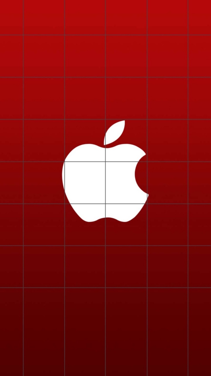 Apple, Rojo, Logotipo, Texto, Fila. Wallpaper in 720x1280 Resolution