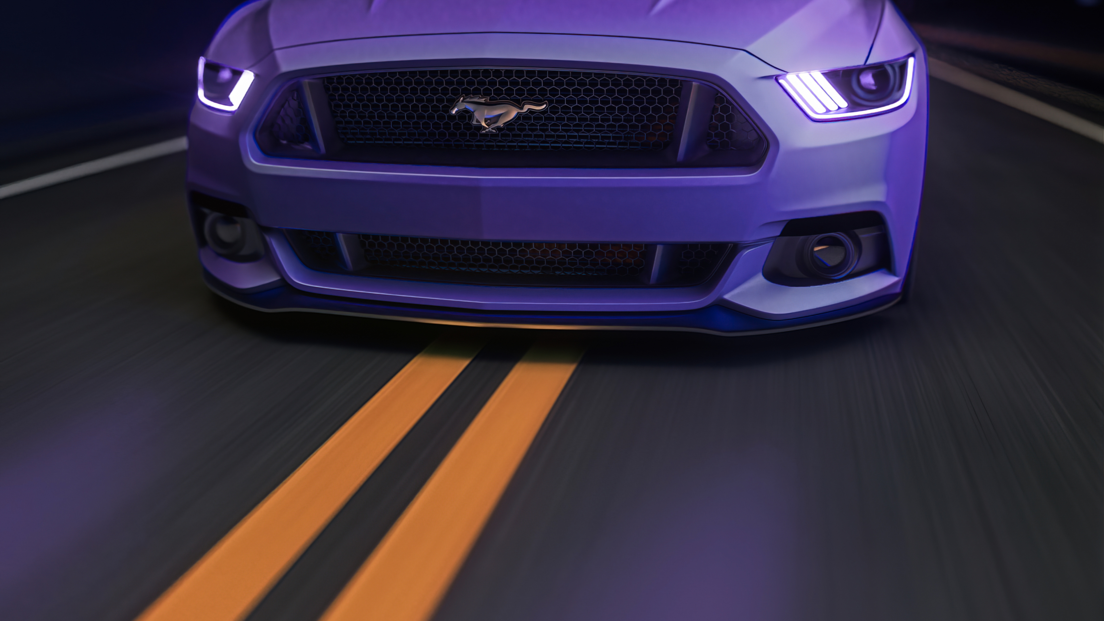 Ford Mustang 2022, Car, Ford Motor Company, Sportwagen, Chevrolet Camaro. Wallpaper in 3840x2160 Resolution